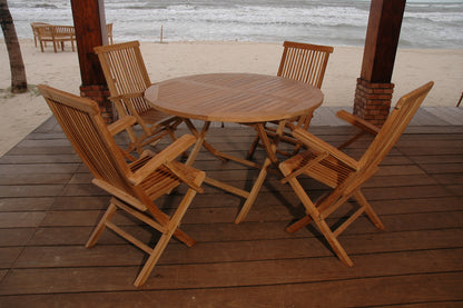 Anderson Teak Bahama Classic 5-Piece Dining Set — product image 3 of 12