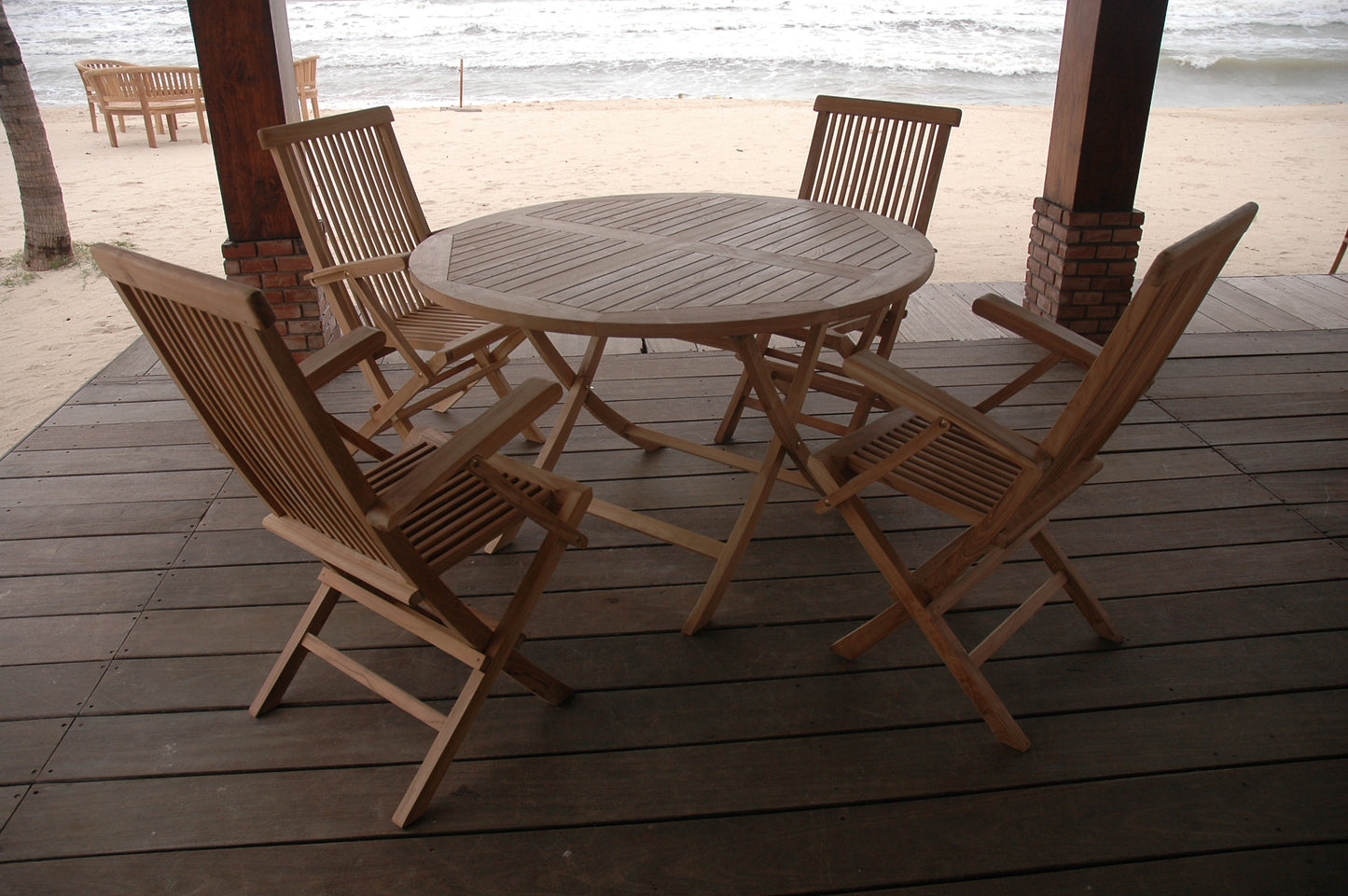 Anderson Teak Bahama Classic 5-Piece Dining Set — product image 4 of 12