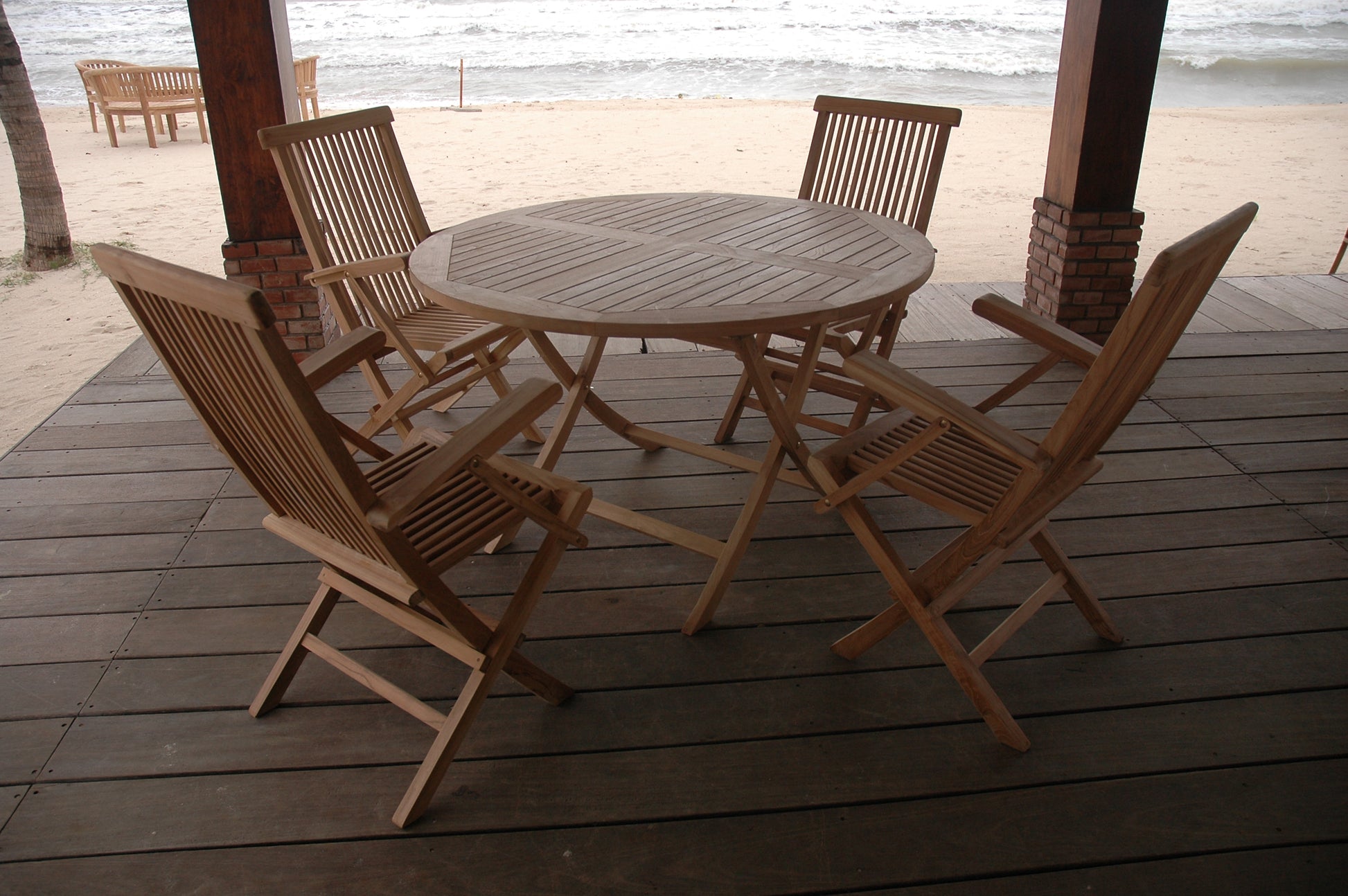 Anderson Teak Bahama Classic 5-Piece Dining Set — product image 4 of 12