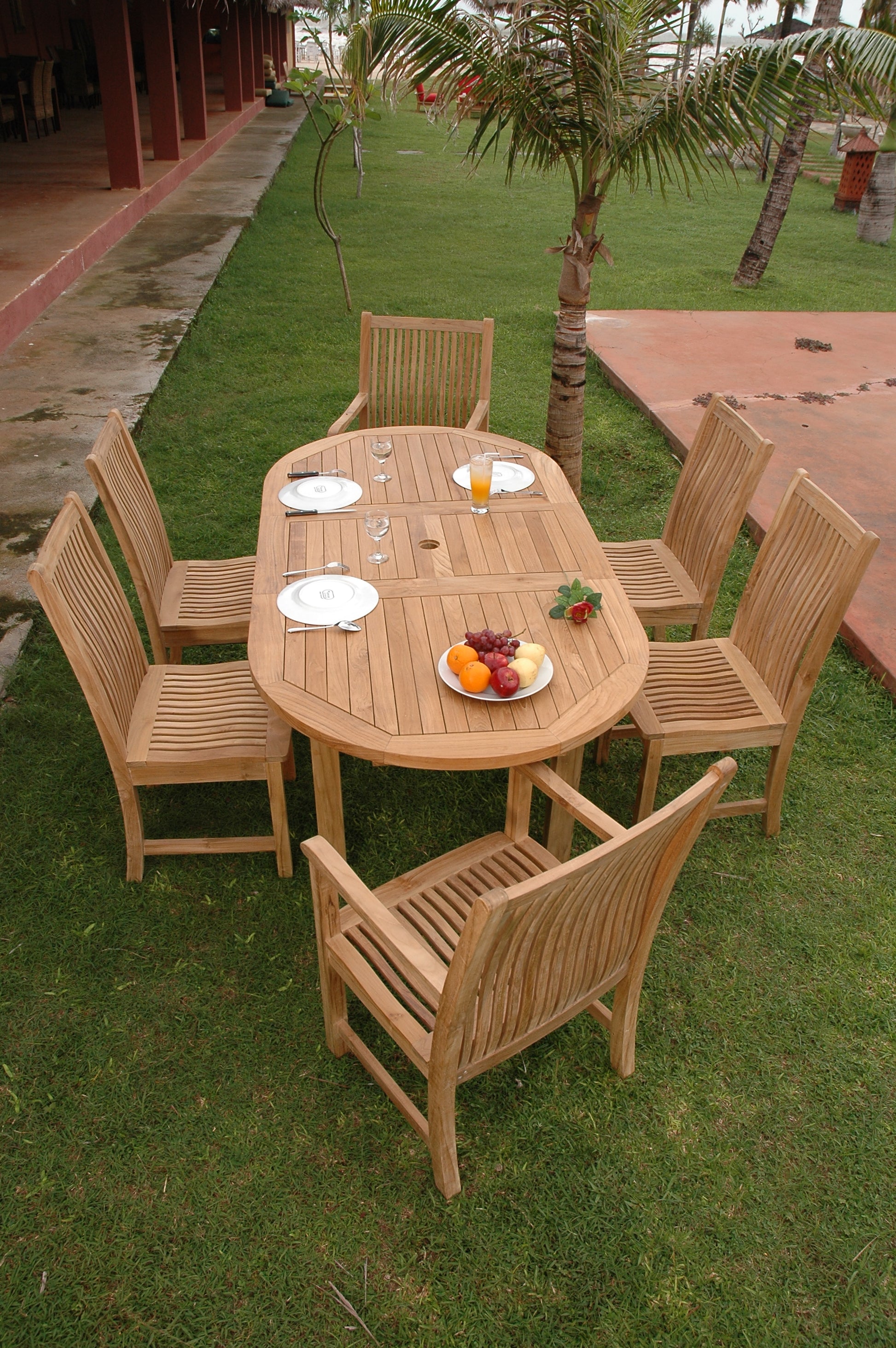 Anderson Teak Bahama Chicago 7-Piece Teak Dining Set — product image 3 of 14