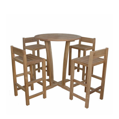 Anderson Teak Descanso Sedona 5-Piece Bar Table Set — product image 4 of 12