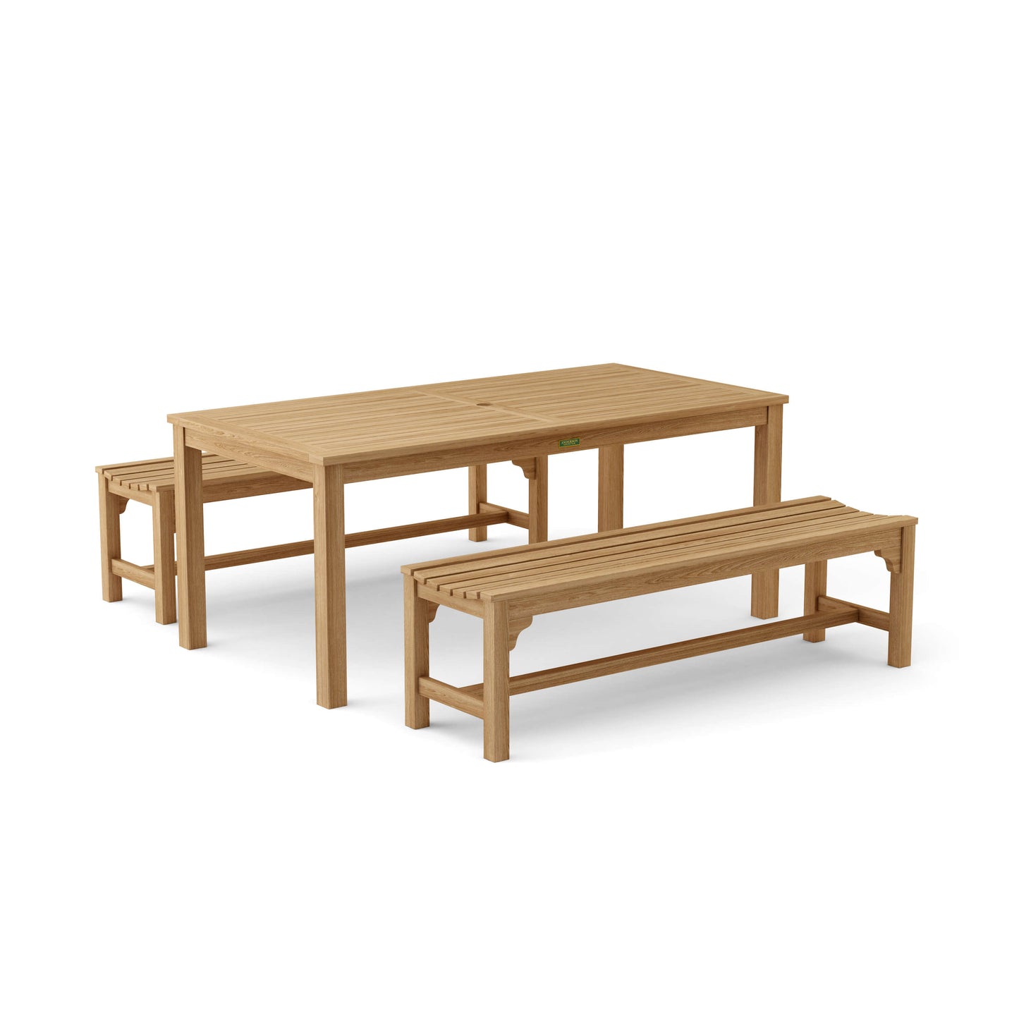 Anderson Teak Bahama Hampton 3-Piece Dining Set — product image 2 of 8