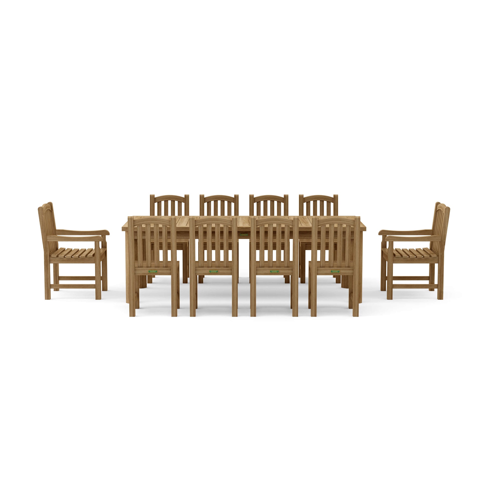 Anderson Teak Chelsea 11-Piece Rectangular Dining Table Set — product image 2 of 18