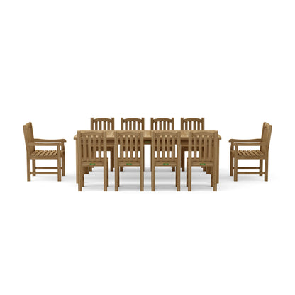 Anderson Teak Chelsea 11-Piece Rectangular Dining Table Set — product image 2 of 18