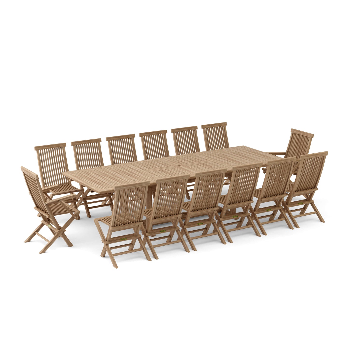 Anderson Teak Valencia Classic 15-Piece 14-Seater Dining Set — product image 4 of 12