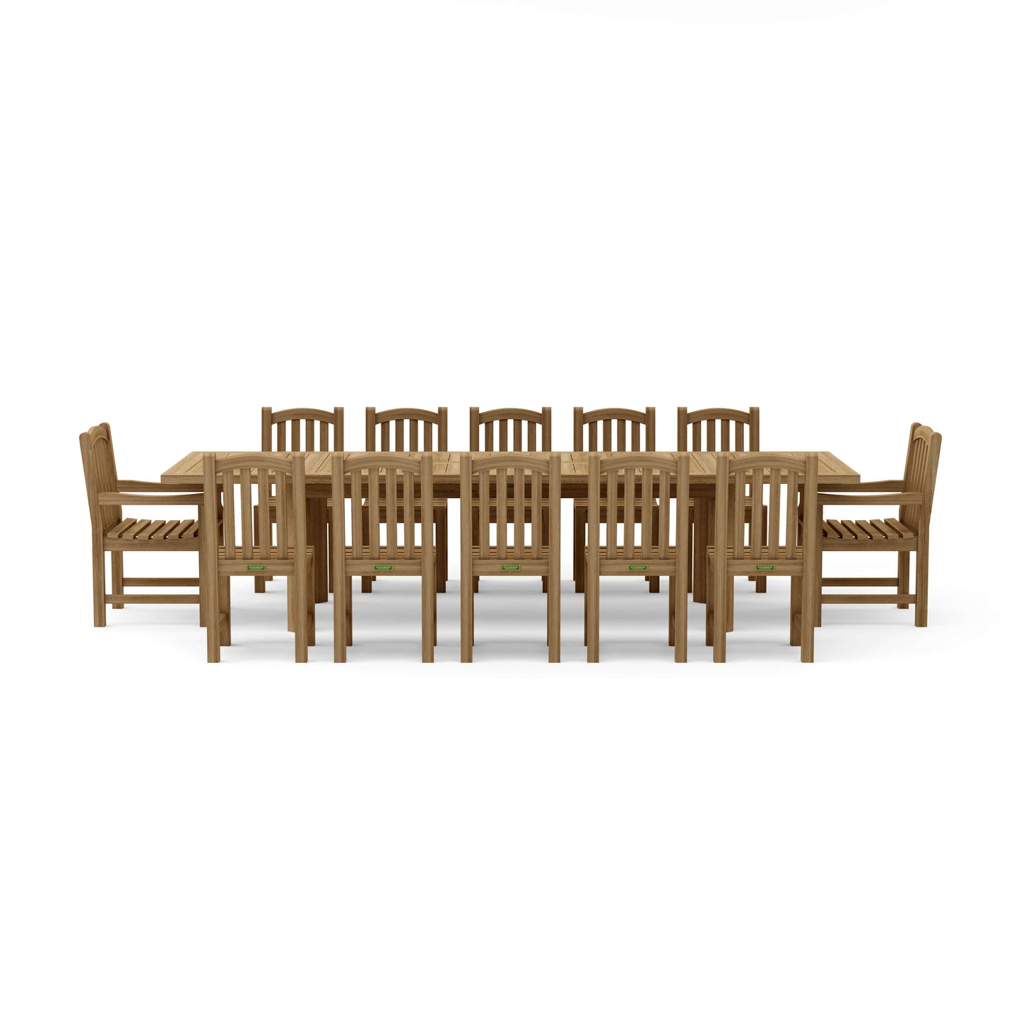 Anderson Teak Chelsea 13-Piece Rectangular Double Extension Table Set — product image 4 of 17