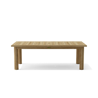 Anderson Teak Chelsea 13-Piece Rectangular Double Extension Table Set — product image 9 of 17