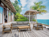 Anderson Teak Palermo 4-Piece Deep Seating Set