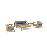 Anderson Teak Palermo 5-Piece Deep Seating Set — SET-322
