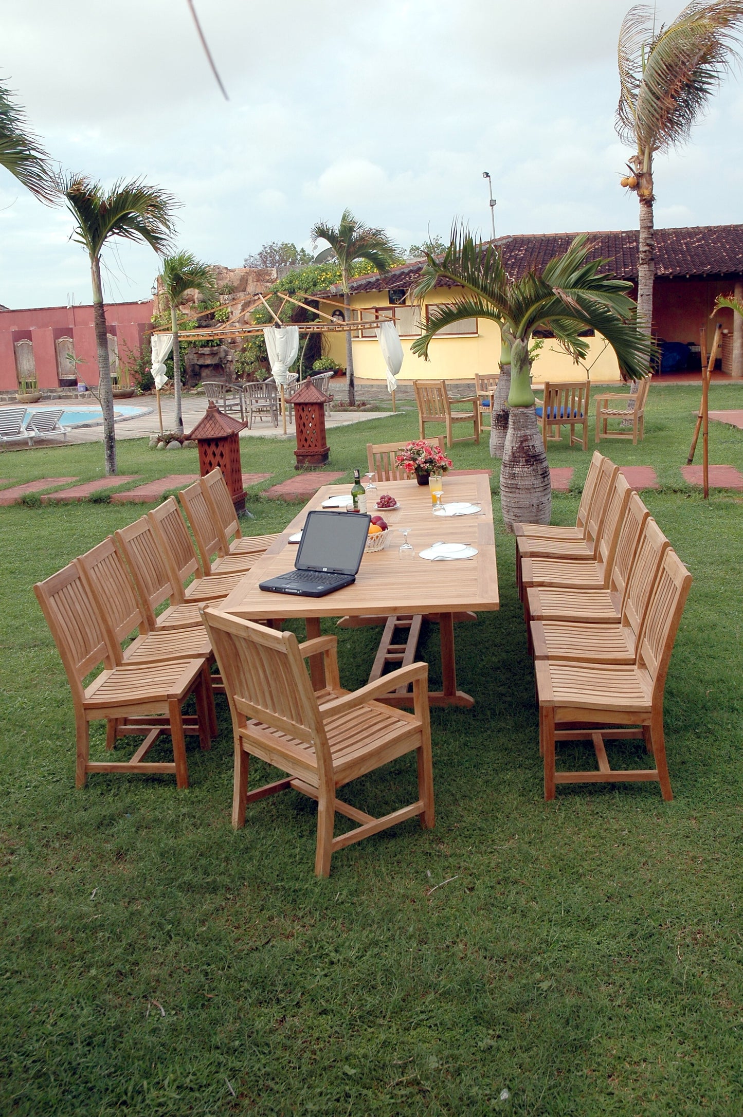 Anderson Teak Valencia Rialto 15-Piece 14-Seater Dining Set — product image 3 of 16