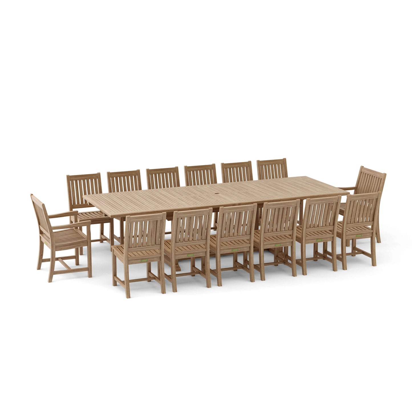Anderson Teak Valencia Rialto 15-Piece 14-Seater Dining Set — product image 4 of 16