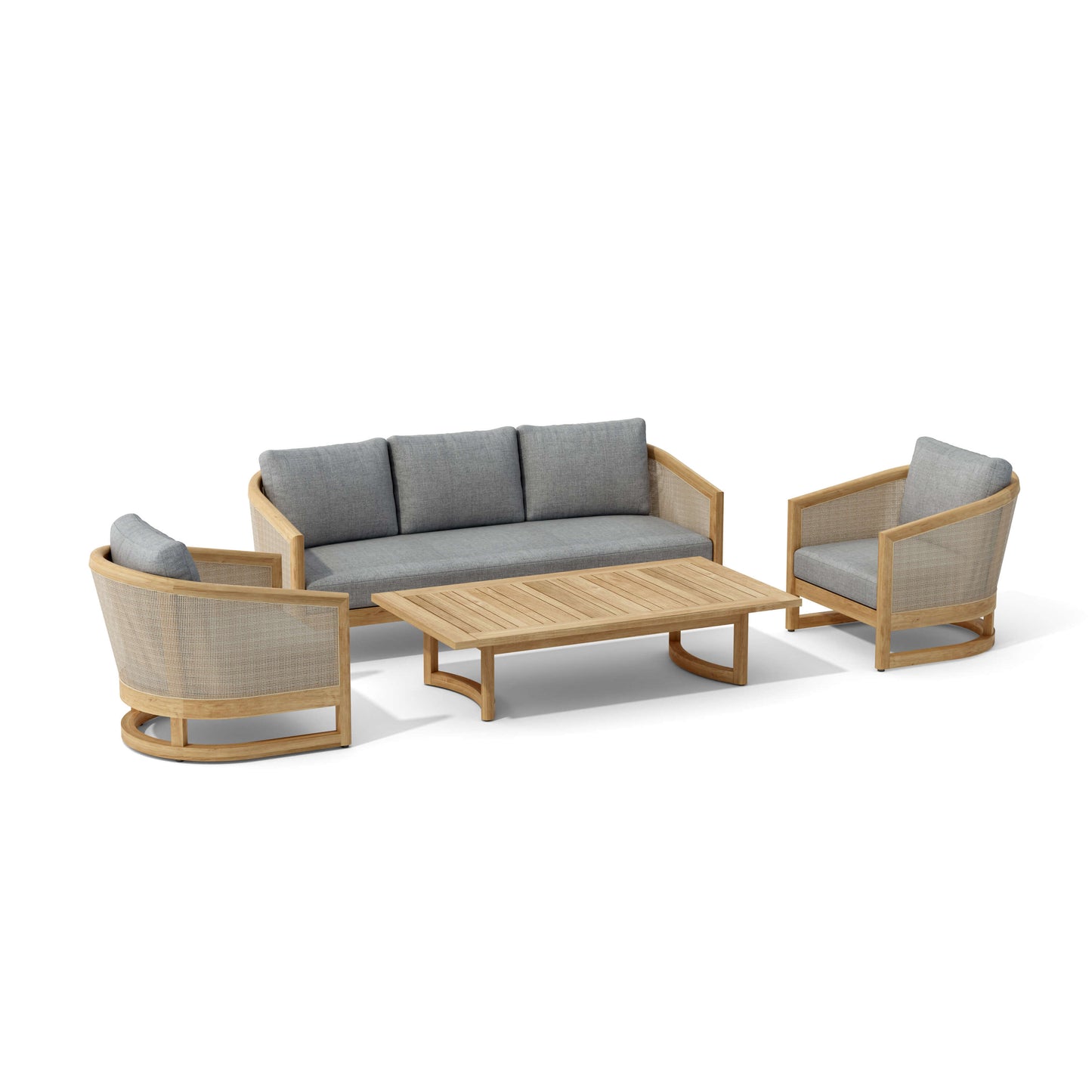Anderson Teak Catania 4-Piece Deep Seating Set — SET-333 — product image 2 of 13