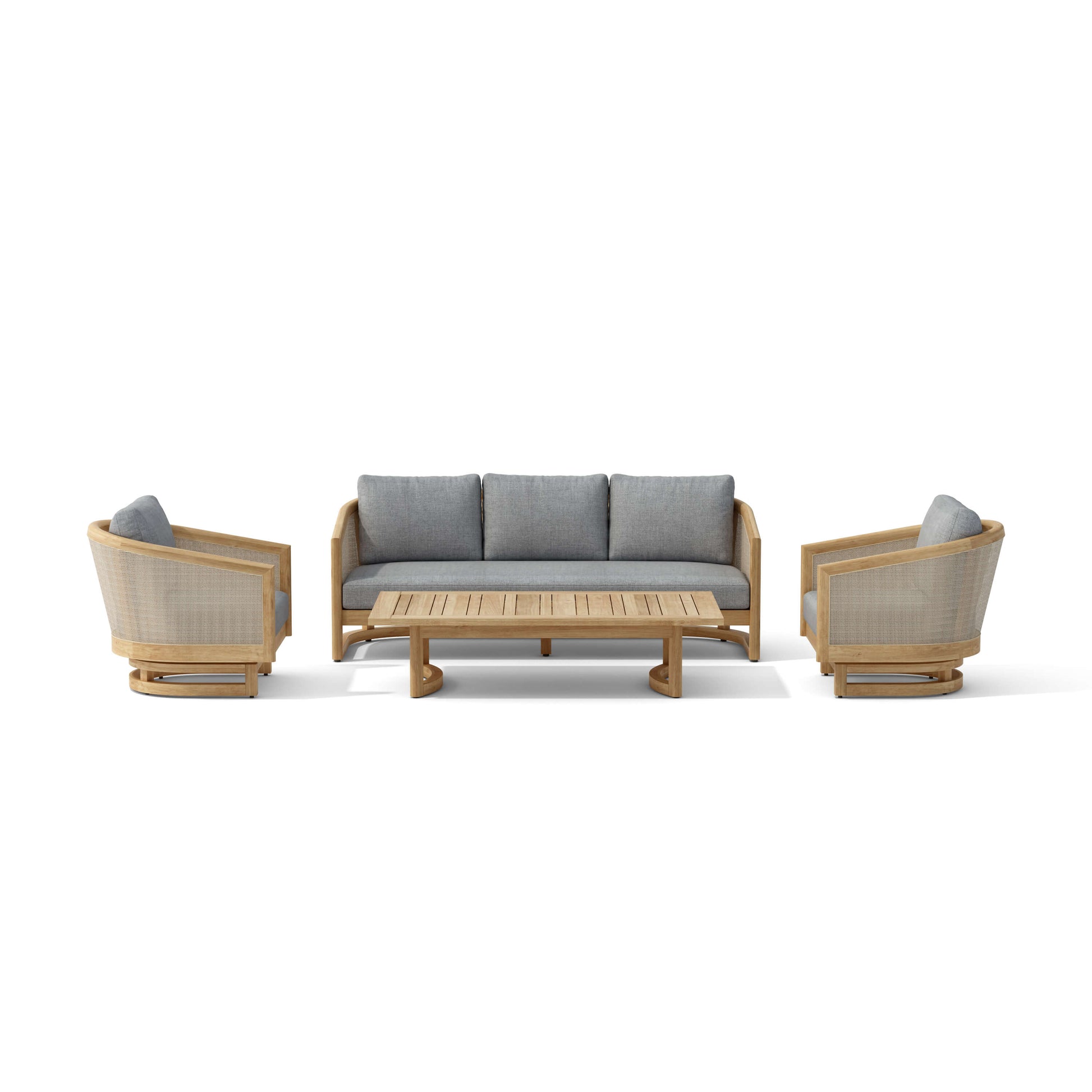 Anderson Teak Catania 4-Piece Deep Seating Set — SET-338 — product image 2 of 13