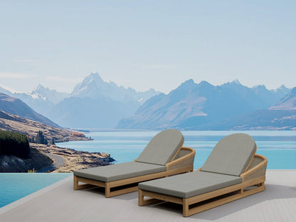 Anderson Teak Catania 2-Piece Sun Lounger Set — product image 1 of 7
