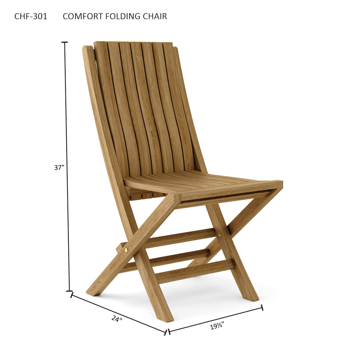 Anderson Teak Butterfly Comfort 5-Piece Teak Dining Set — product image 12 of 12