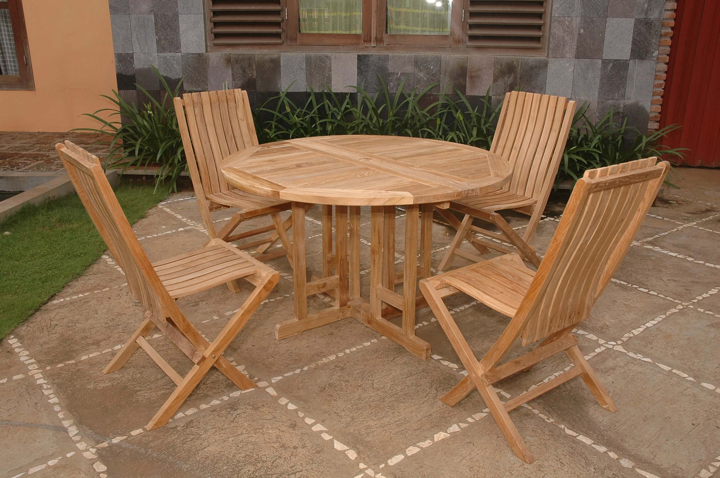 Anderson Teak Butterfly Comfort 5-Piece Teak Dining Set — product image 2 of 12