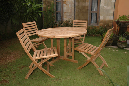 Anderson Teak Andrew Butterfly Folding 5-Piece Dining Set — product image 1 of 8