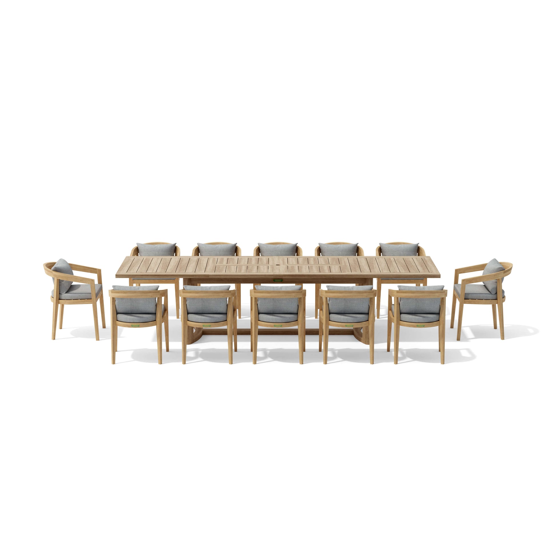 Anderson Teak Toscana 13-Piece Extension Table Set — product image 5 of 14