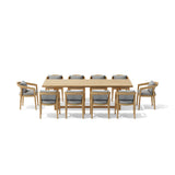 Anderson Teak Toscana 11-Piece Dining Set