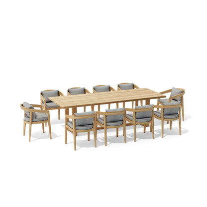 Anderson Teak Toscana 11-Piece Dining Set — product image 6 of 13