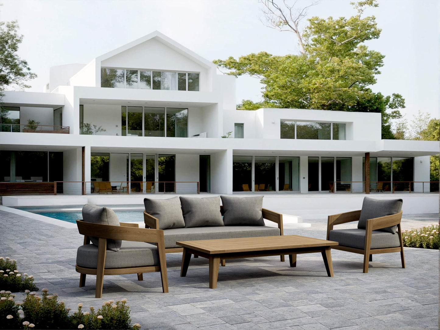 Anderson Teak Toscana 4-Piece Deep Seating Set — product image 1 of 2