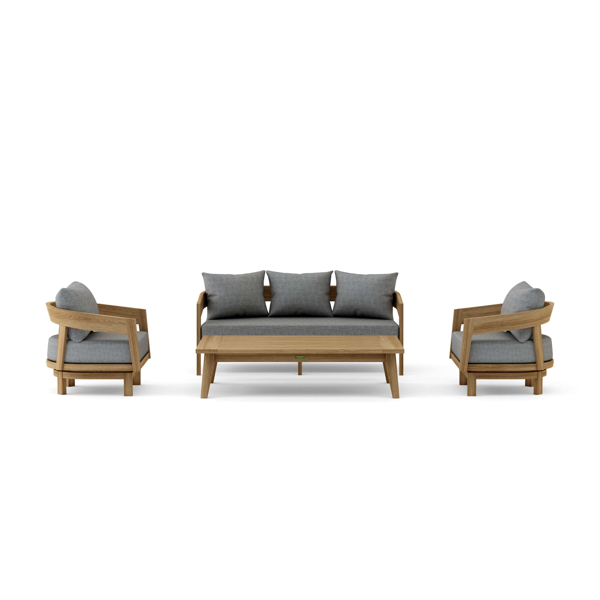 Anderson Teak Toscana 4-Piece Deep Seating Swivel Set SET-370 — product image 4 of 4