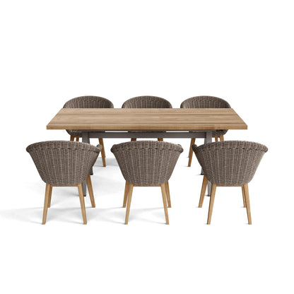 Anderson Teak Alura Padua 7-Piece Dining Set with Teak and Aluminum — product image 1 of 7