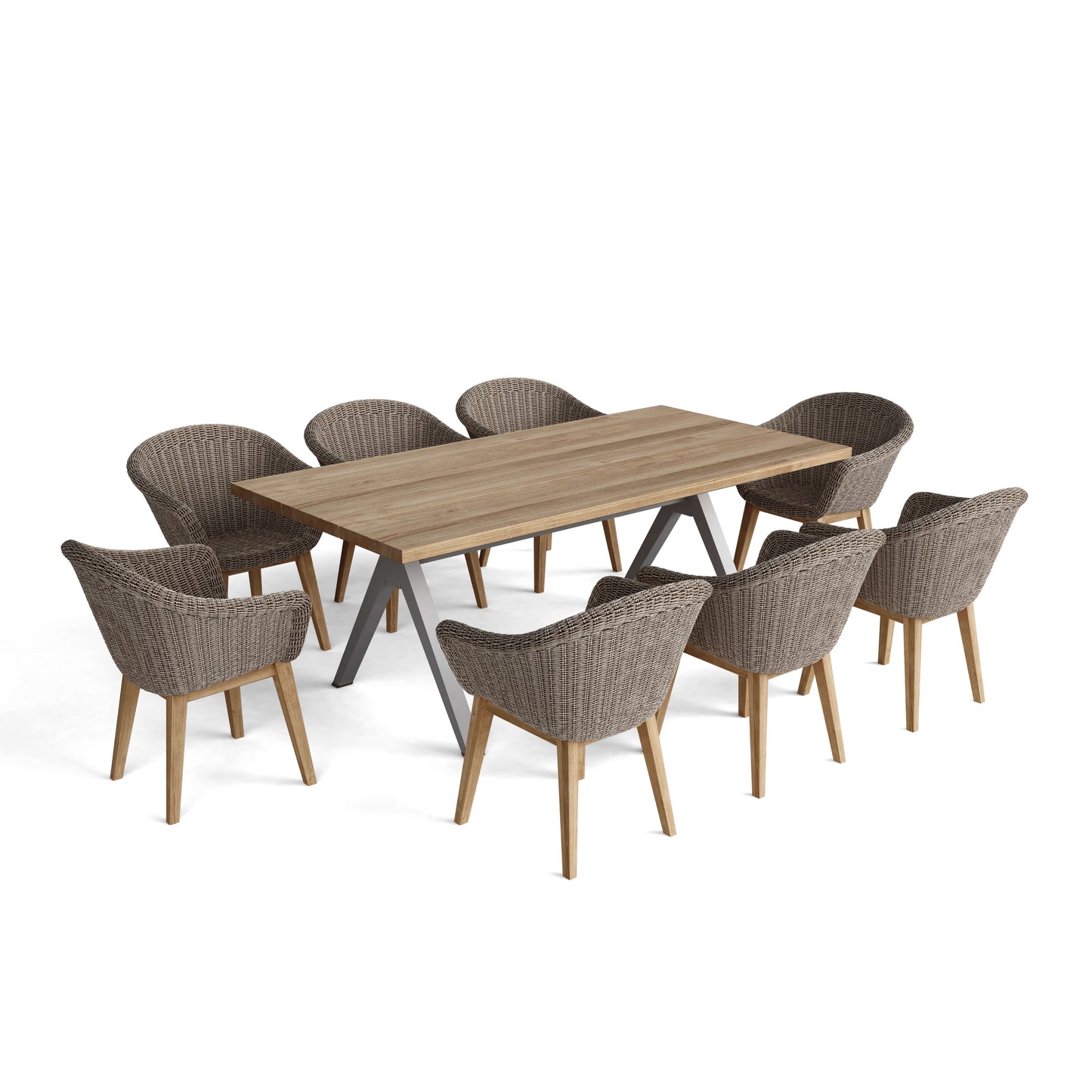 Anderson Teak Alura Padua 9-Piece Dining Set — product image 2 of 2