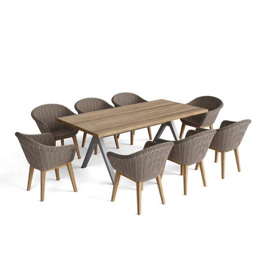 Anderson Teak Alura Padua 9-Piece Dining Set — product image 2 of 2