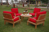 Anderson Teak Brianna 6-Piece Deep Seating Armchair Set
