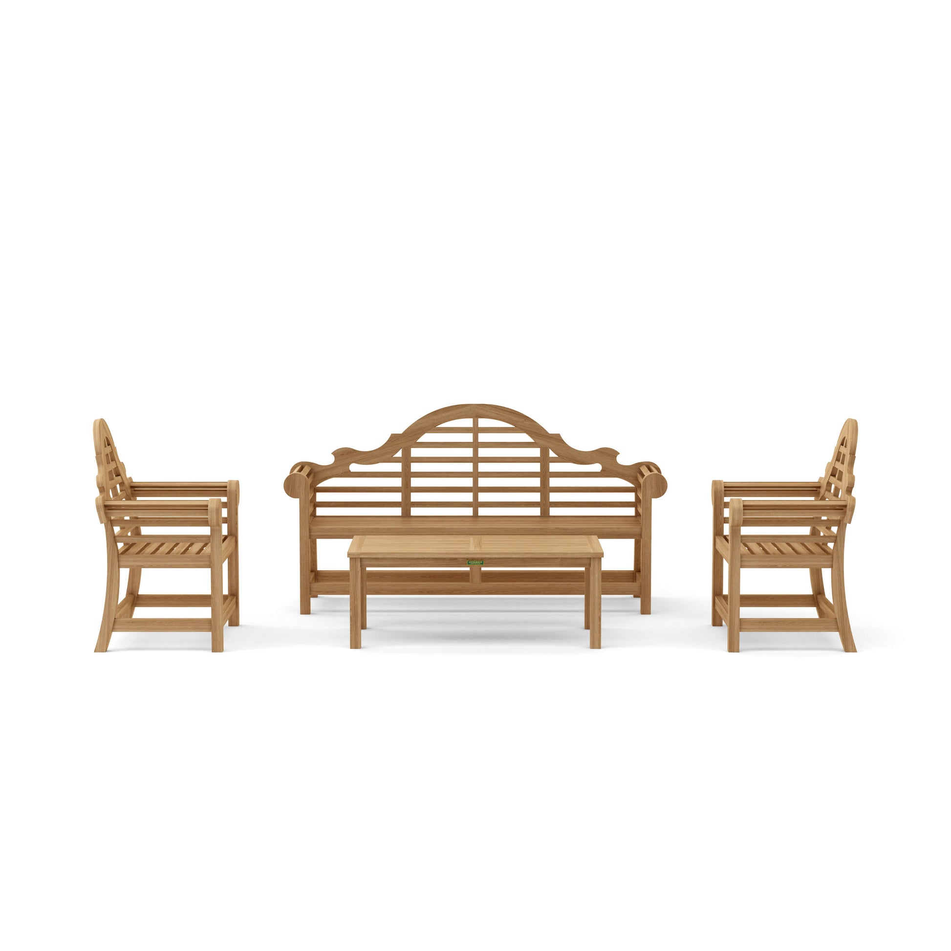 Anderson Teak Marlborough 4-Piece Conversation Set — product image 3 of 15