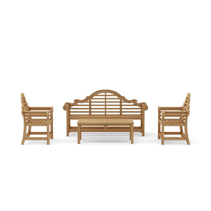 Anderson Teak Marlborough 4-Piece Conversation Set — product image 3 of 15