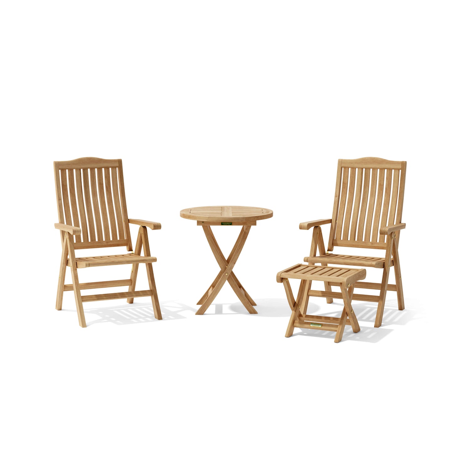 Anderson Teak Bahama Katana 4-Piece Recliner Set — product image 3 of 15