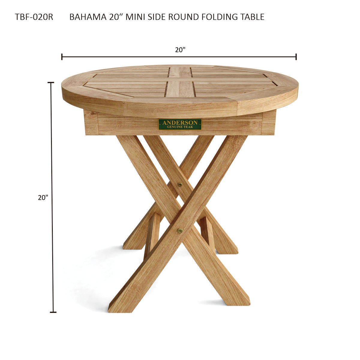 Anderson Teak Del-Amo Bahama 3-Piece Rocking Set — product image 10 of 10