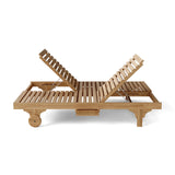 Anderson Teak Bel-Air Double Back Lounger 2-Piece Set