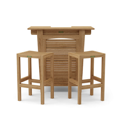 Anderson Teak Montego 3-Piece Bar Set — product image 3 of 7