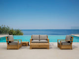 Anderson Teak Madera 5-Piece Deep Seating Set — SET-522