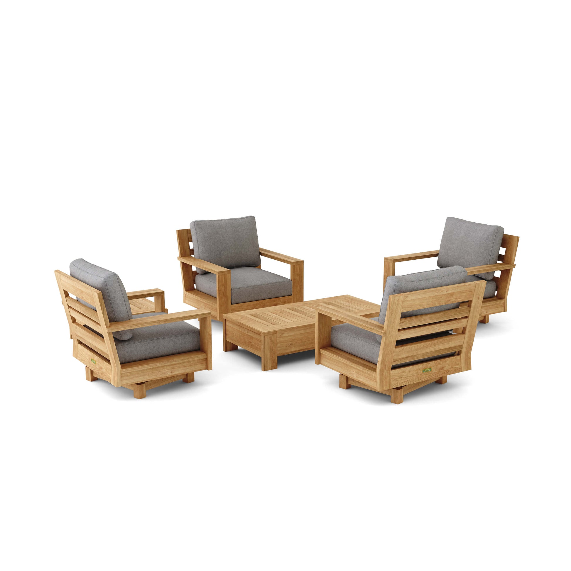 Anderson Teak Madera 6-Piece Deep Seating Set — SET-523 — product image 2 of 9