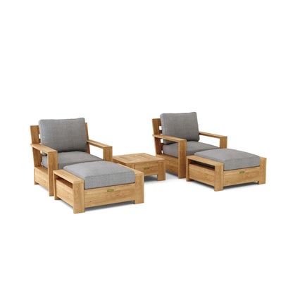 Anderson Teak Madera 5-Piece Deep Seating Set — SET-524 — product image 2 of 9