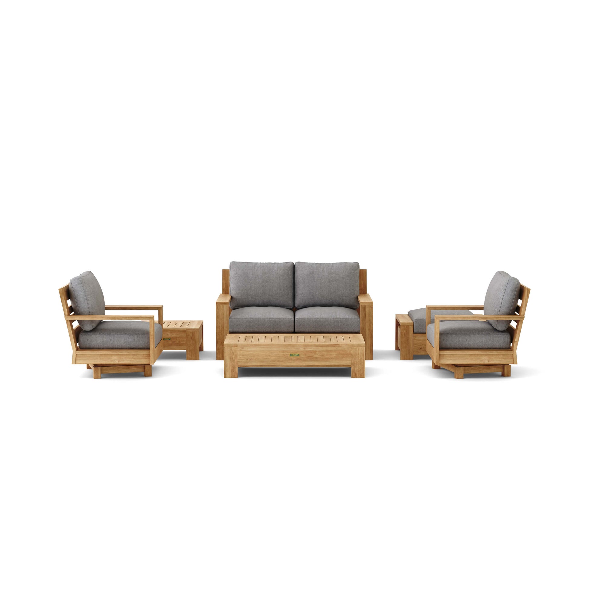 Anderson Teak Madera 6-Piece Deep Seating Set — SET-525 — product image 2 of 12