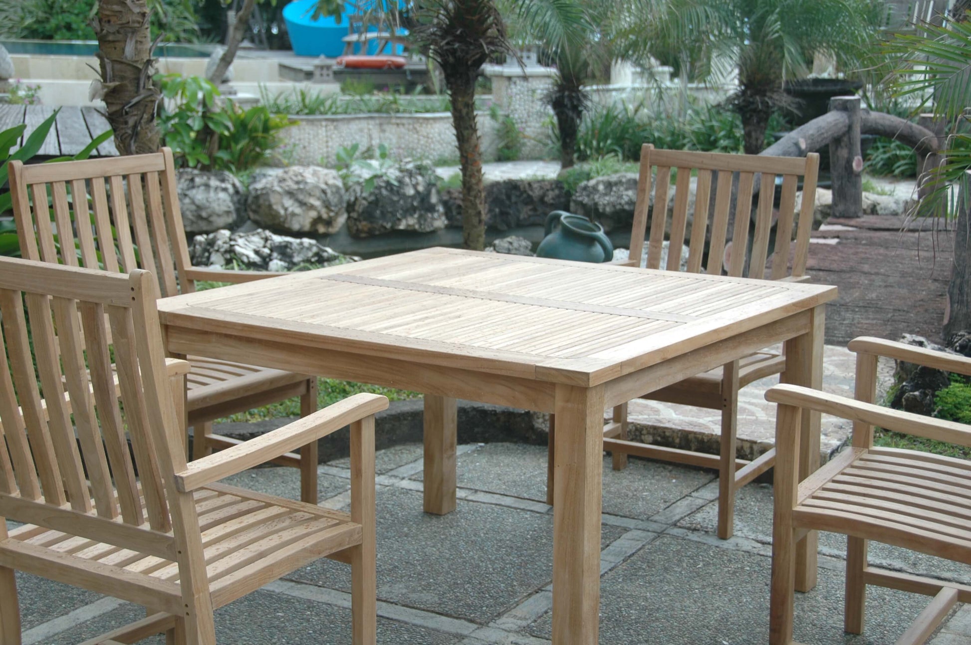Anderson Teak Windsor Wilshire 5-Piece Dining Set — product image 3 of 8