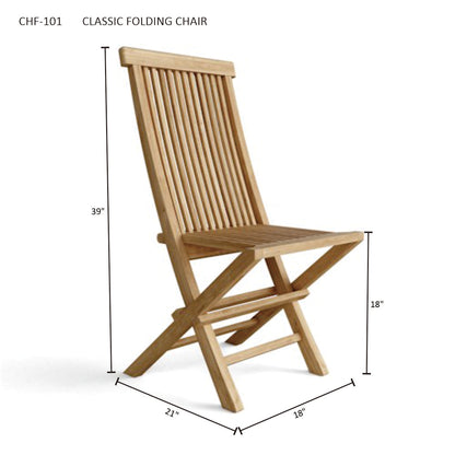 Anderson Teak Windsor Classic 5-Piece Dining Set — product image 9 of 10