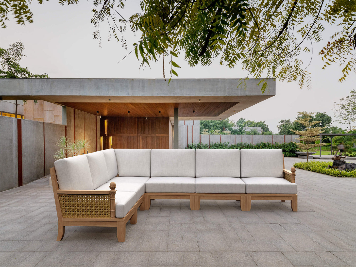 Anderson Teak Luxe 6-Piece Modular Deep Seating Set SET-67 — product image 1 of 16