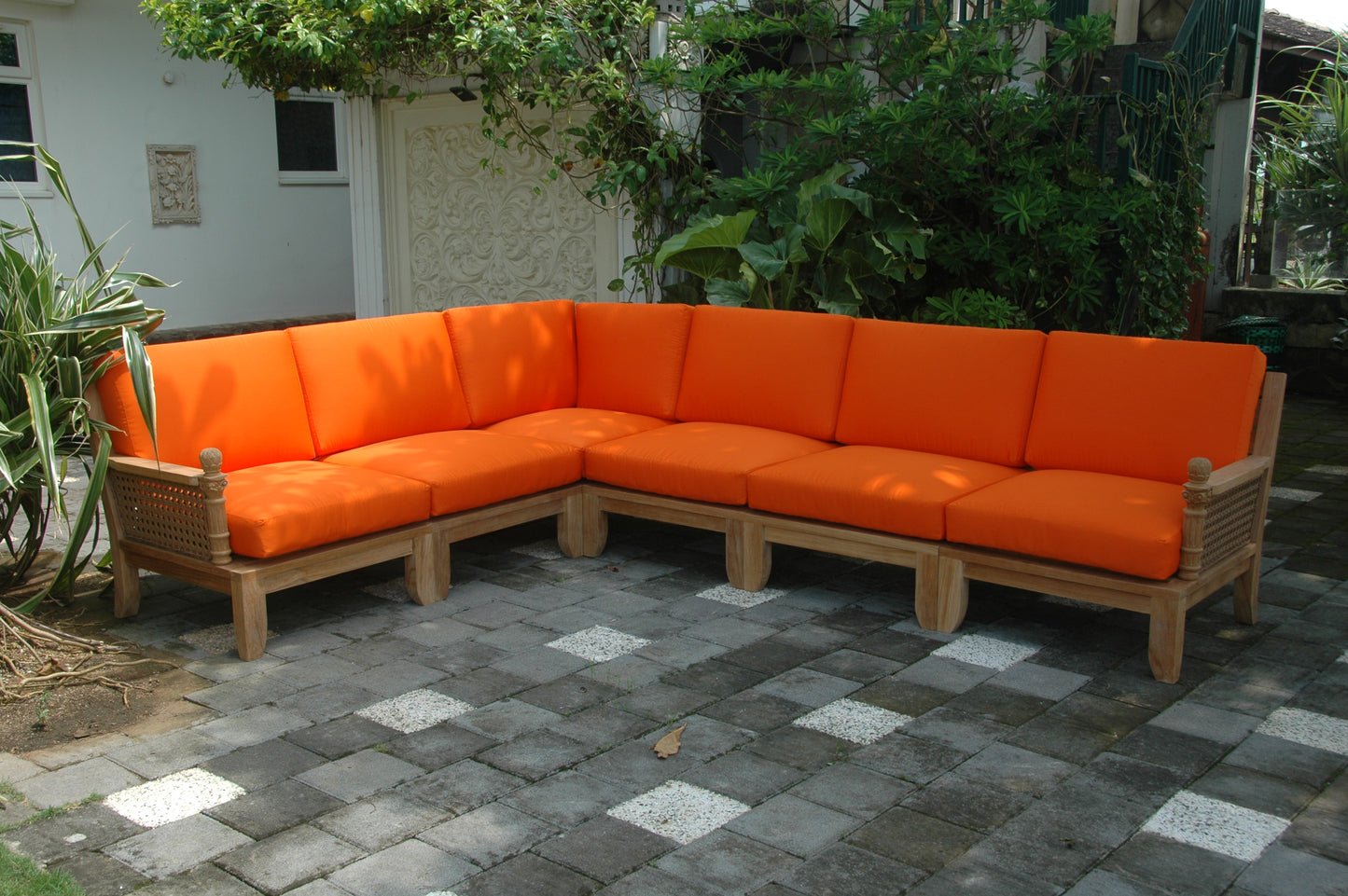 Anderson Teak Luxe 6-Piece Modular Deep Seating Set SET-67 — product image 2 of 16