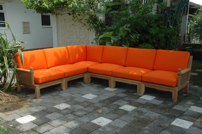 Anderson Teak Luxe 6-Piece Modular Deep Seating Set SET-67 — product image 2 of 16