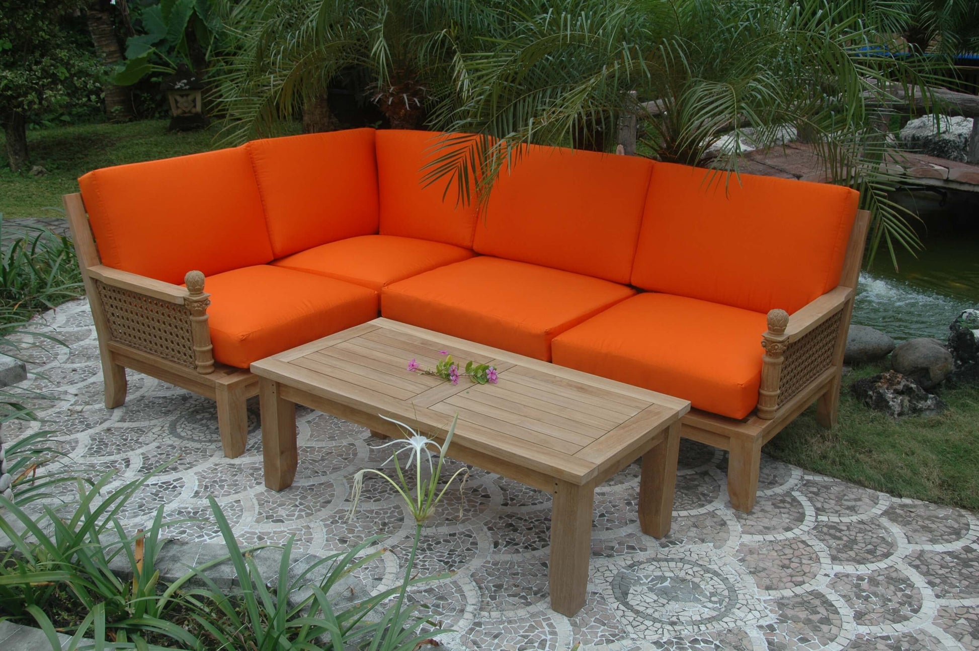 Anderson Teak Luxe 5-Piece Modular Set — product image 7 of 21