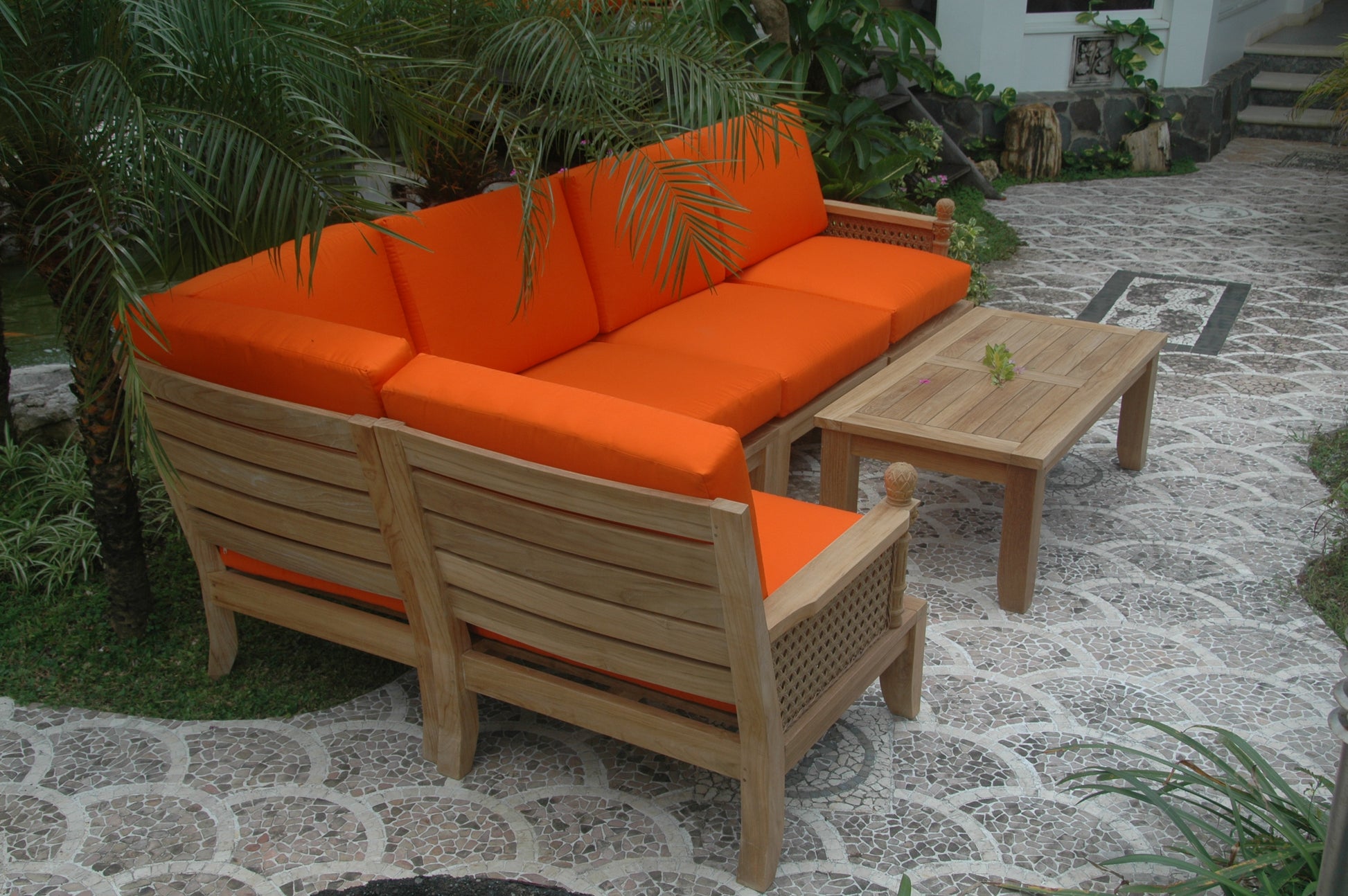 Anderson Teak Luxe 6-Piece Modular Set — product image 1 of 15