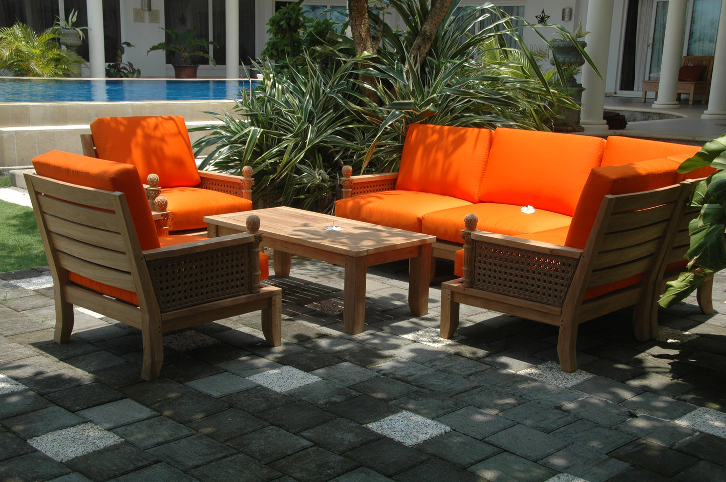 Anderson Teak Luxe 7-Piece Modular Set SET-73 — product image 3 of 17