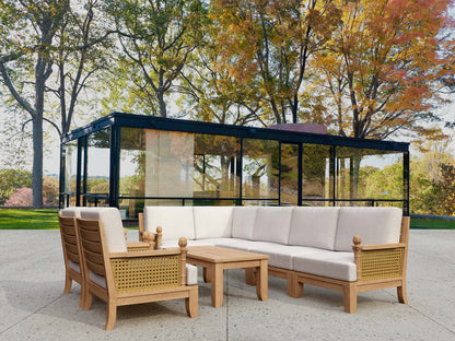 Anderson Teak Luxe 8-Piece Modular Set SET-74 — product image 1 of 15