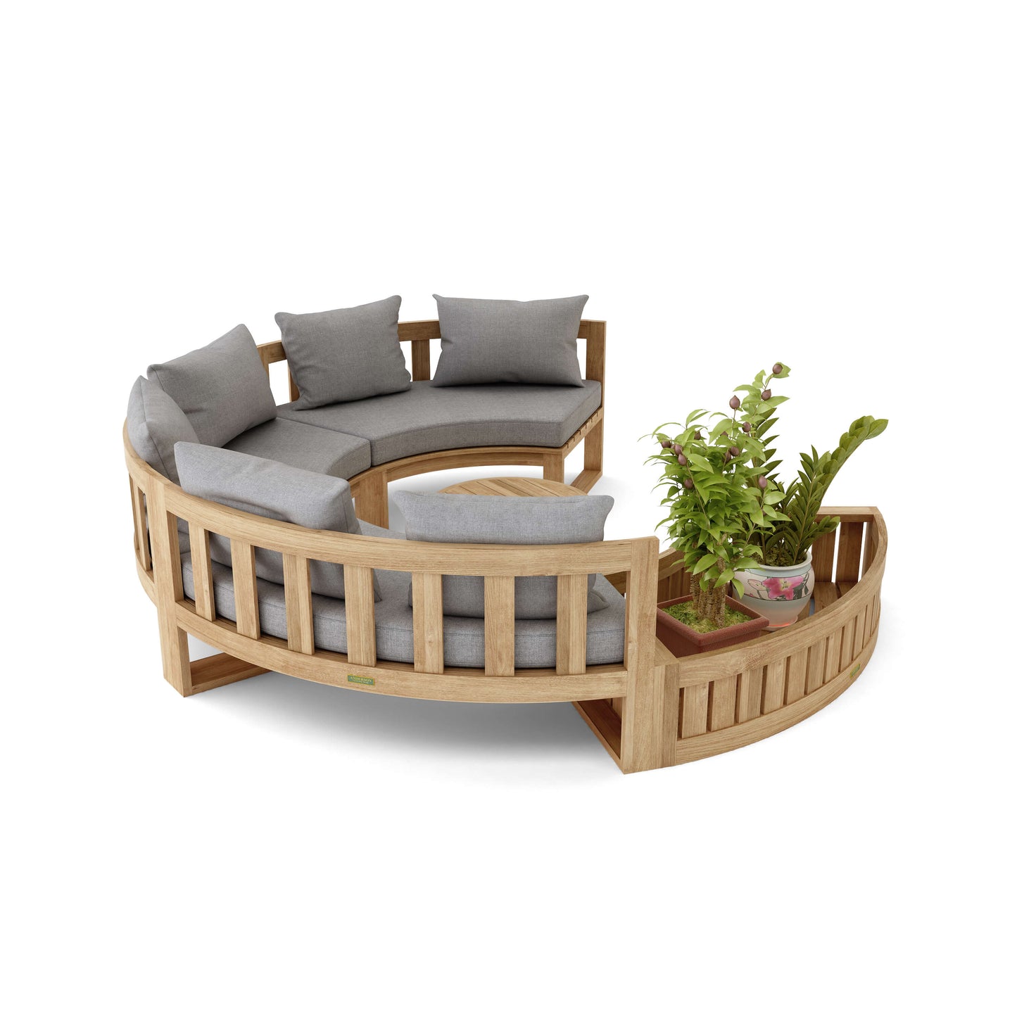 Anderson Teak Circular Modular Deep Seating Set SET-808 — product image 3 of 6